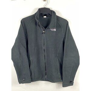 The North Face Fleece Full Zip Jacket Black Size Large Women's F89